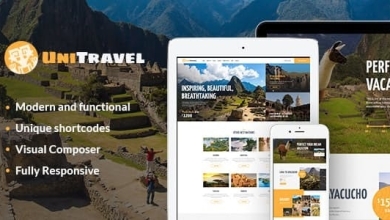 UniTravelv..Nulled&#;TravelAgency&#;TourismBureauWordPressTheme