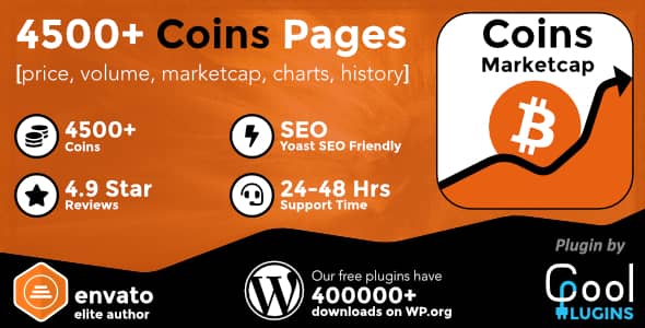 CoinMarketCap&#;Pricesv.Nulled&#;WordPressCryptocurrencyPlugin