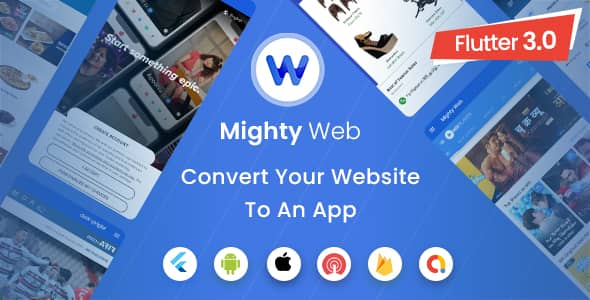 MightyWebWebviewv.Nulled&#;WebtoAppConvertor(Flutter+AdminPanel)