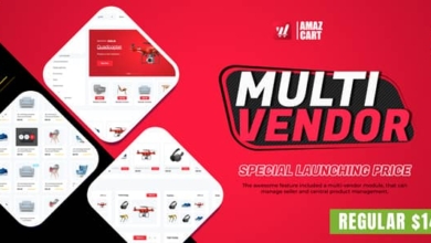 Multi Vendorv.Nulled&#;AmazCartLaravelEcommerceSystemCMS
