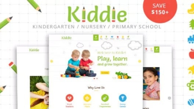 Kiddiev..Nulled&#;KindergartenandPreschoolWordPressTheme