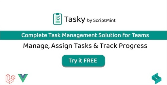 Taskyv.Nulled–CompleteTaskManagementSolutionPHPScript