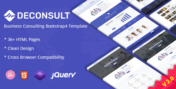 Deconsultv.Nulled&#;BusinessConsultingBootstrapTemplate+RTL