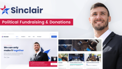 Sinclairv..Nulled&#;PoliticalFundraising&#;DonationsWordPressTheme