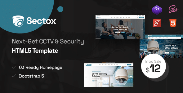 Sectoxv.Nulled&#;CCTV&#;SecurityHTMLTemplate