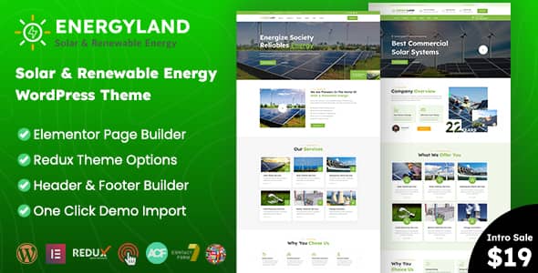 Energylandv.Nulled&#;Solar&#;RenewableEnergyWordPressTheme