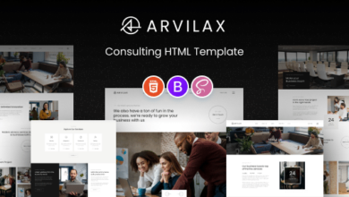 ArvilaxNulled&#;BusinessConsultingHTMLTemplate