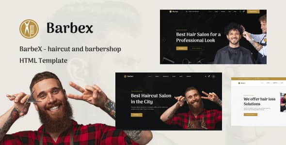 BarbeXv.Nulled&#;HairSalonandBarberShopHTMLTemplate