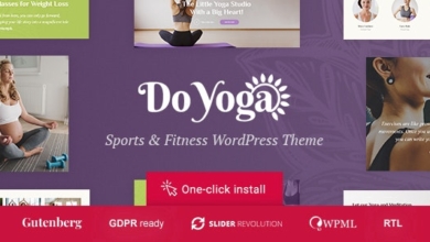 DoYogav..Nulled&#;FitnessStudio&#;YogaClubWordPressTheme