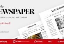 TheNewspaperv..Nulled&#;NewsMagazineEditorialWordPressTheme