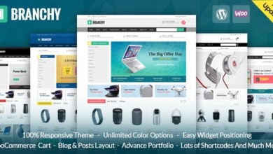 Branchy Nulled – WooCommerce Responsive Theme
