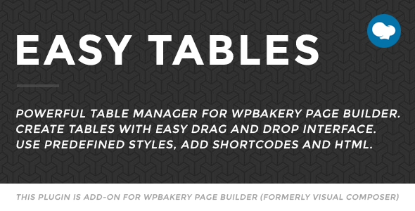 EasyTablesv..Nulled&#;TableManagerforWPBakeryPageBuilder