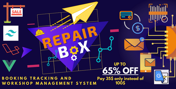 Repairboxv..Nulled&#;Repairbooking,trackingandworkshopmanagementsystem