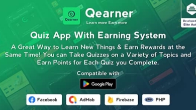 Qearnerv..–QuizApp|AndroidQuizgamewithEarningSystem+AdminpanelFree