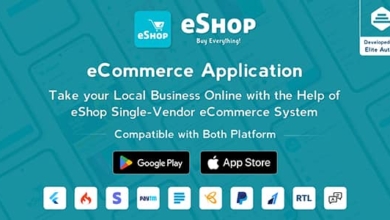eShopv..Nulled&#;eCommerceSingleVendorApp|ShoppingeCommerceAppwithFlutter