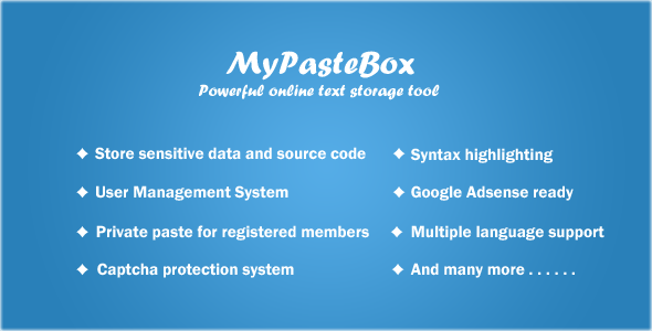 MyPasteBoxv.Nulled&#;Powerfulpastetool