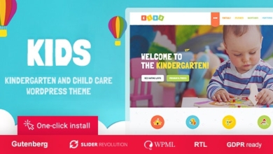 Kidsv..Nulled&#;DayCare&#;KindergartenWordPressThemeforChildren