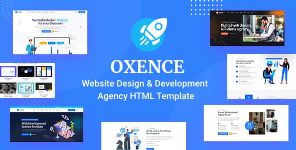 OxenceNulled&#;WebDesignAgencyHTMLTemplate