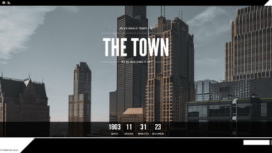 TheTownv.Nulled&#;ResponsiveComingSoonPage