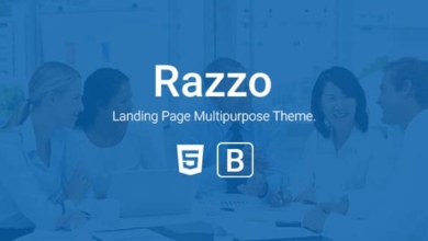 RazzoNulled&#;MultipurposeResponsiveBootstrapLandingpage