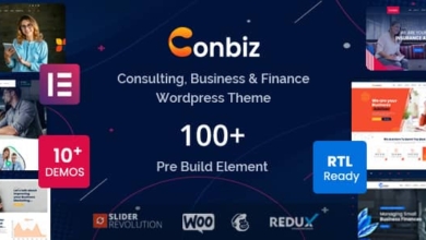 Conbizv.–Business&#;ConsultingWordPressTheme