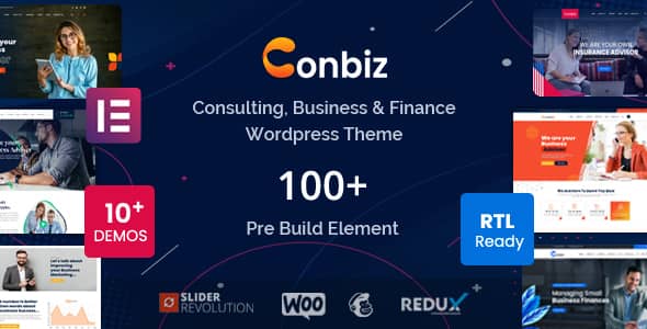 Conbizv.–Business&#;ConsultingWordPressTheme