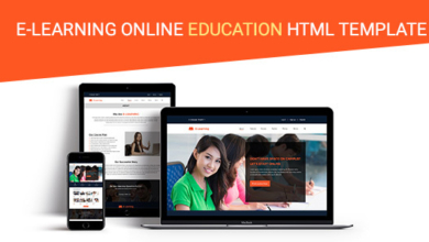E LEARNINGNulled&#;OnlineEducationBootstrapHTMLTemplate