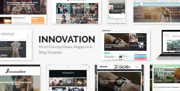 INNOVATIONv.Nulled&#;Multi ConceptNews,Magazine&#;BlogTemplate