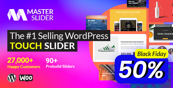 Master Slider v3.7.7 开心版 - WordPress 响应式触摸滑块