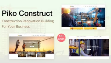 Piko constructv..Nulled&#;ConstructionWordPressTheme