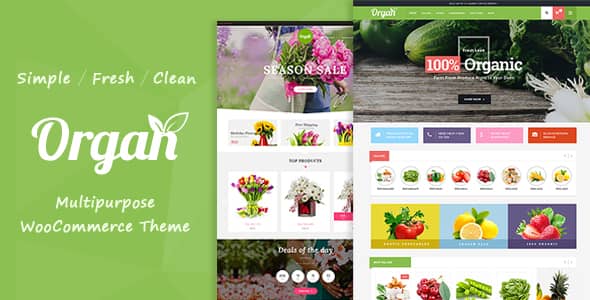 Organv.Nulled&#;OrganicStore&#;FlowerShopWooCommerceTheme
