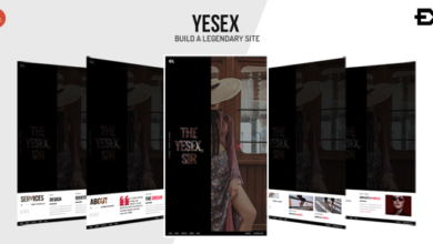YesexNulled&#;CreativeOnePagePortfolioTemplate
