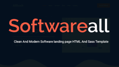SoftwareallNulled&#;SoftwarelandingPageHTMLAndSassTemplate