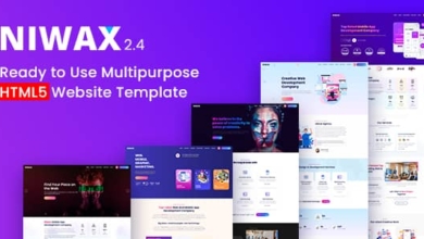 Niwaxv.Nulled&#;CreativeAgency&#;PortfolioHTMLTemplate