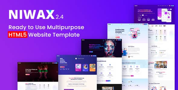 Niwaxv.Nulled&#;CreativeAgency&#;PortfolioHTMLTemplate