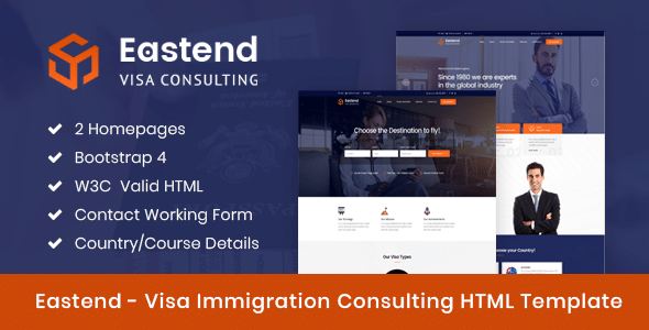 EastendNulled&#;ImmigrationVisaConsultingHTMLTemplate