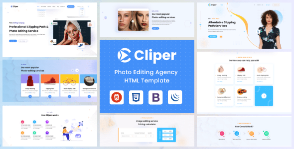 CliperNulled&#;ImageEditingAgencyHTMLTemplate