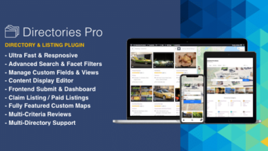 Directories Pro v1.3.99 + Addons Free