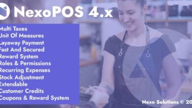 NexoPOS..Nulled&#;POS,CRM&#;InventoryManager