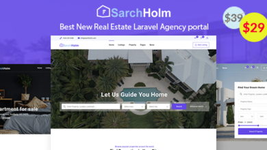 sarchholm real estate laravel multilingual agency portal