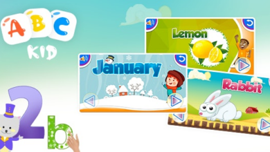 child learning abc app android app