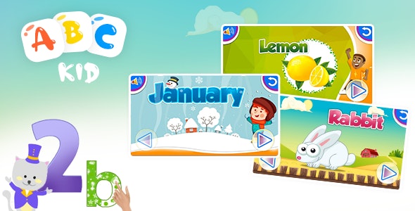 child learning abc app android app