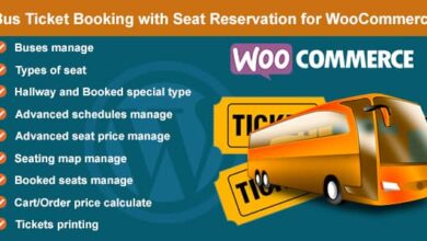 Bus Ticket Booking with Seat Reservation for WooCommerce v1.6 Free