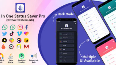 All In One Status Saver Pro Nulled – WhatsApp, WA Business, Facebook, Instagram, TikTok, Twitter, Likee & More App Source