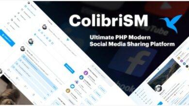 ColibriSM v1.3.4 Nulled – The Ultimate PHP Modern Social Media Sharing Platform Script