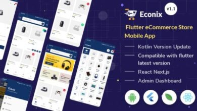 Econixv.Nulled–FluttereCommerceStoreMobileApp+ReactNodeAdminDashboardSourceCode