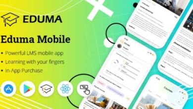 Eduma Mobile v1.0.9 Nulled – React Native LMS Mobile App for iOS & Android Source