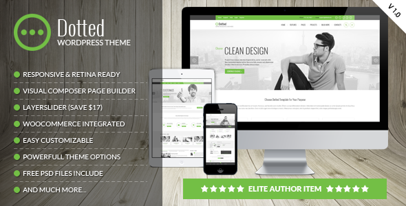 Dotted v1.1.3 Nulled – Corporate Multipurpose WordPress Theme
