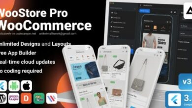 WooStore Pro WooCommerce Flutter Full App Ecommerce with Multi Vendor Marketplace
