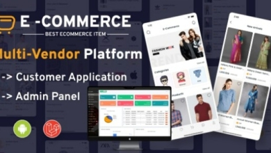 eCommercev.Nulled–MultivendorecommerceAndroidAppwithAdminPanelSourceCode